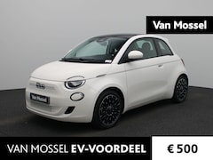 Fiat 500e - La Prima 42 kWh | ACHTERUITRIJCAMERA | STOELVERWARMING | APPLE CARPLAY | CRUISE CONTROL |