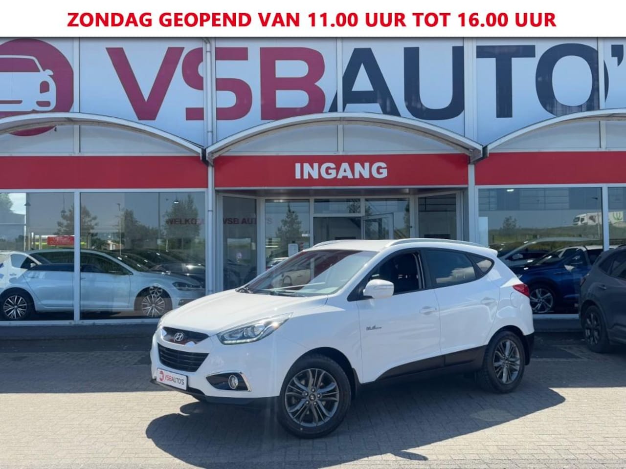 Hyundai ix35 - 1.6I IX35 BLUEDRIVE ACHTERSTOELVERWARMING  NAVI CAMERA STOELVERW - AutoWereld.nl