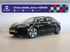Tesla Model 3 - Standard Range RWD Plus 60kWh - Glasdak - Zwart Leder - Stoelver