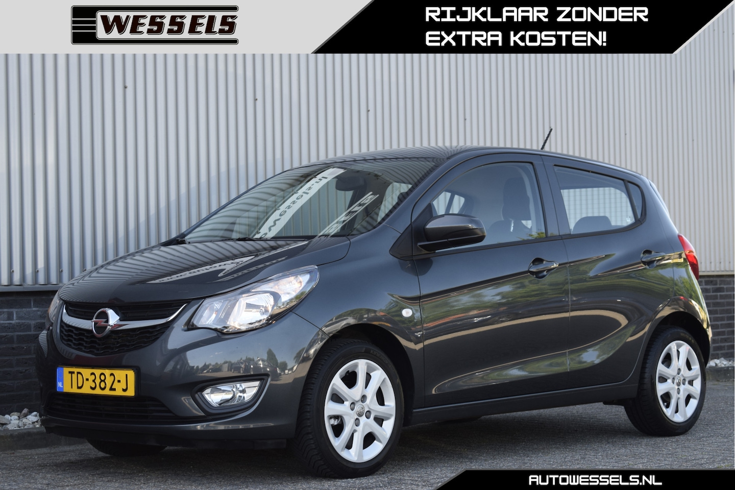 Opel Karl - 1.0 ecoFLEX Edition Cruise control, PDC, Airco, Bluetooth tel - AutoWereld.nl