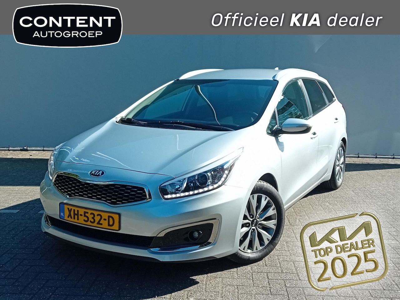 Kia Cee'd - Cee D 1.0 T-GDI 120PK Sportwagon DynamicLine l Navi l Clima l Cruise l Parkeer Sensoren l - AutoWereld.nl