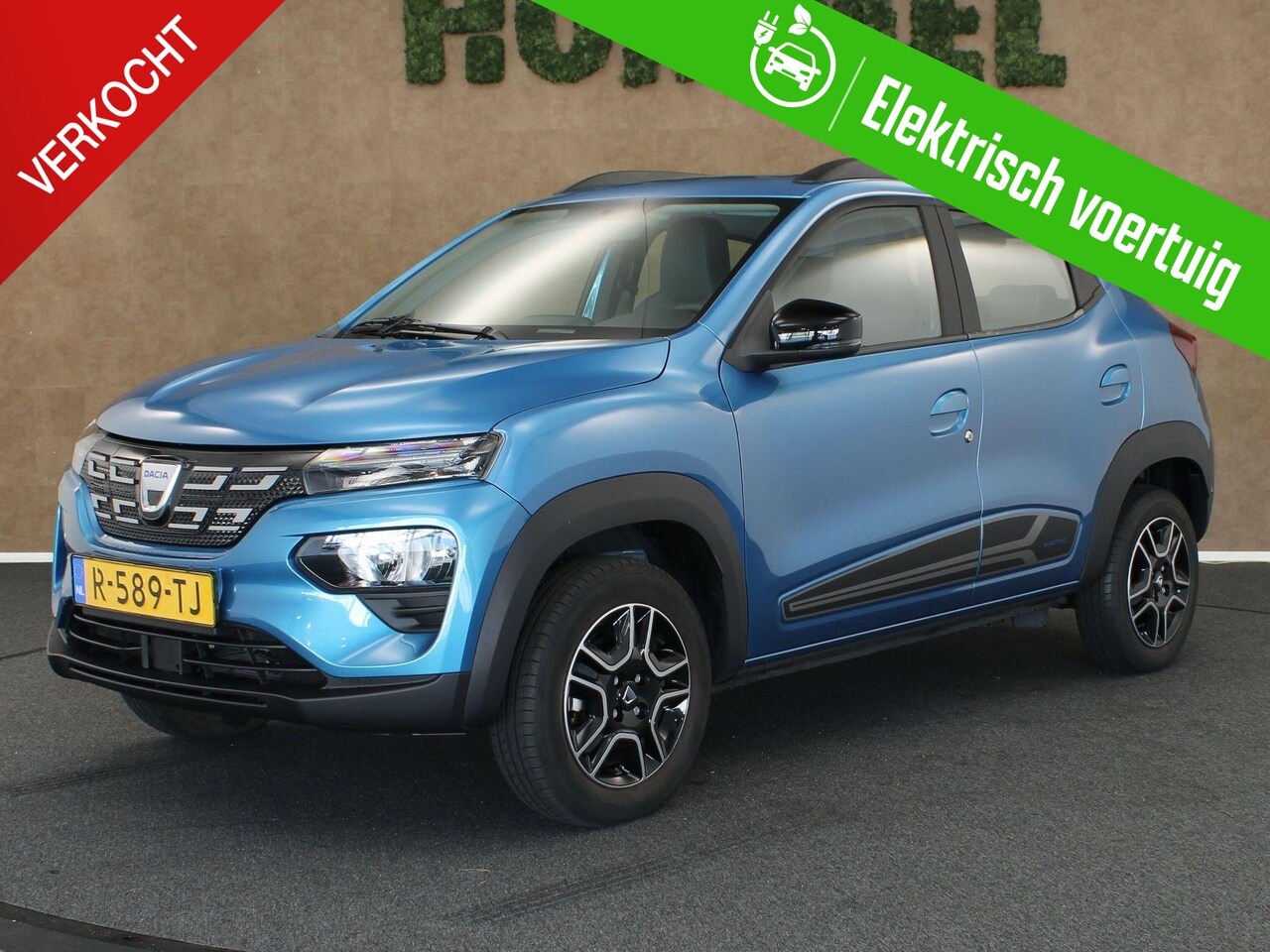 Dacia Spring - Comfort Plus (Orange Pack) 27 kWh - ORIGINEEL NEDERLANDSE AUTO - NAVIGATIE - PARKEERSENSOR - AutoWereld.nl