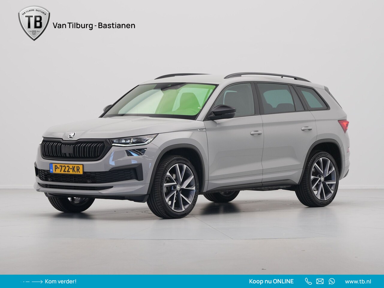 Skoda Kodiaq - 1.5 TSI 150pk DSG Sportline Business Navigatie Stoelverwarming Camera Elek. kofferklep 287 - AutoWereld.nl