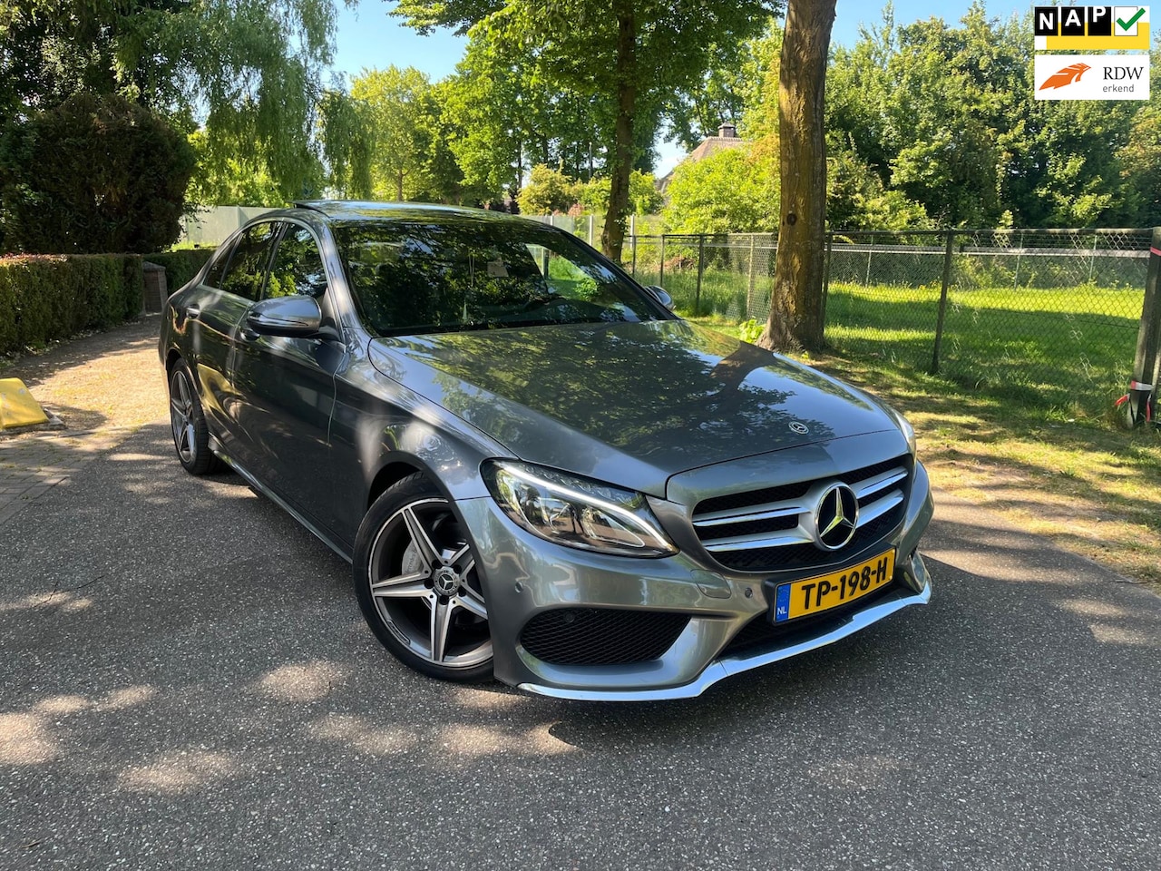 Mercedes-Benz C-klasse - 200 CDI Sport Edition |2018|AMG|GRT PANO+KEYLESS - AutoWereld.nl