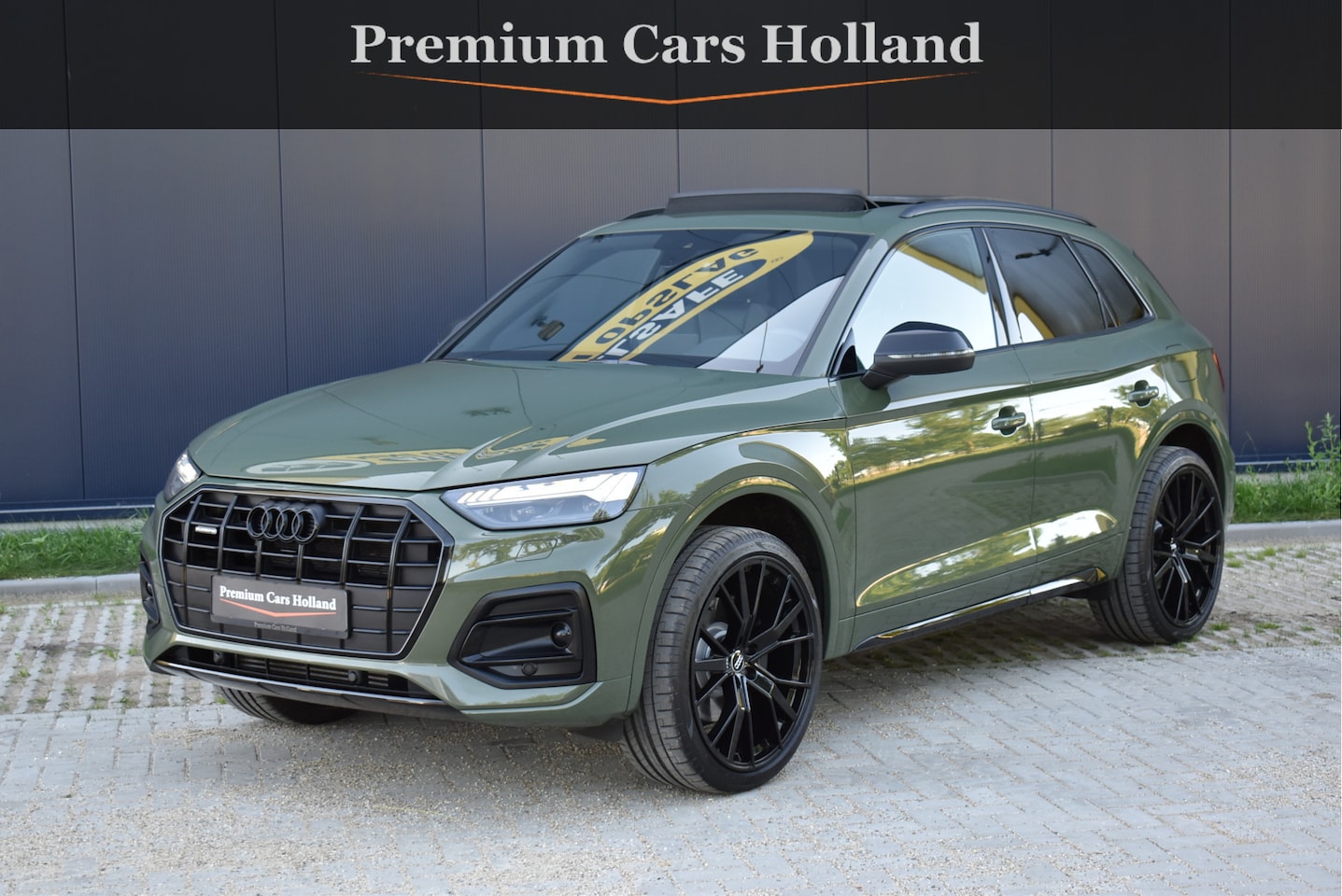 Audi Q5 - 50 TFSI e S-Line 299 Pk Black Ed Pano Leder Exclusive Navi Trekhaak Matrix 22 Inch - AutoWereld.nl