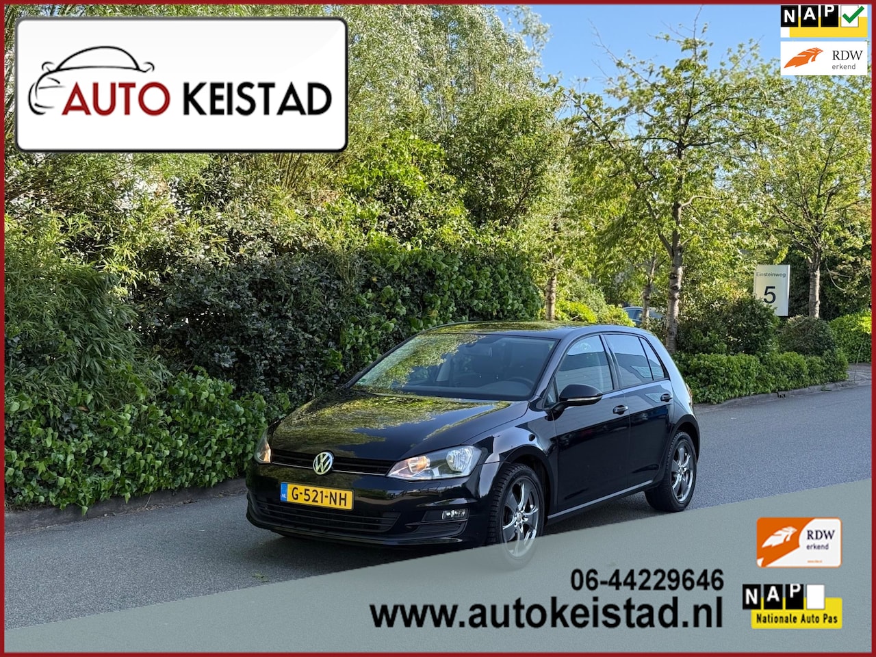 Volkswagen Golf - 1.2 TSI 5-DEURS NAVIGATIE/STOELVERWARMING! NETTE STAAT! - AutoWereld.nl