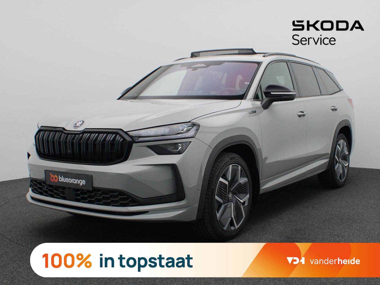 Skoda Kodiaq - 1.5 TSI MHEV Sportline Business 7p 150PK DSG Matrix led, trekhaak, verwarmbare voorruit, p - AutoWereld.nl
