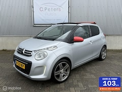 Citroën C1 - 1.2 82pk PureTech Airscape Shine 12-2015 / Cabrio / Bluetooth / Airco / Parkeersensor / Vo