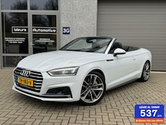 Audi A5 Cabriolet - 2.0 TFSI quattro S-line Virtual/Leder/Memory/Stoelverw/19inch/Groot onderhoud