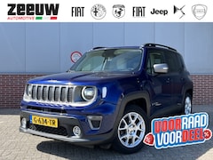 Jeep Renegade - 1.0 Turbo 120 PK Limited | Leder | Navi | Clima | Carplay | 17"