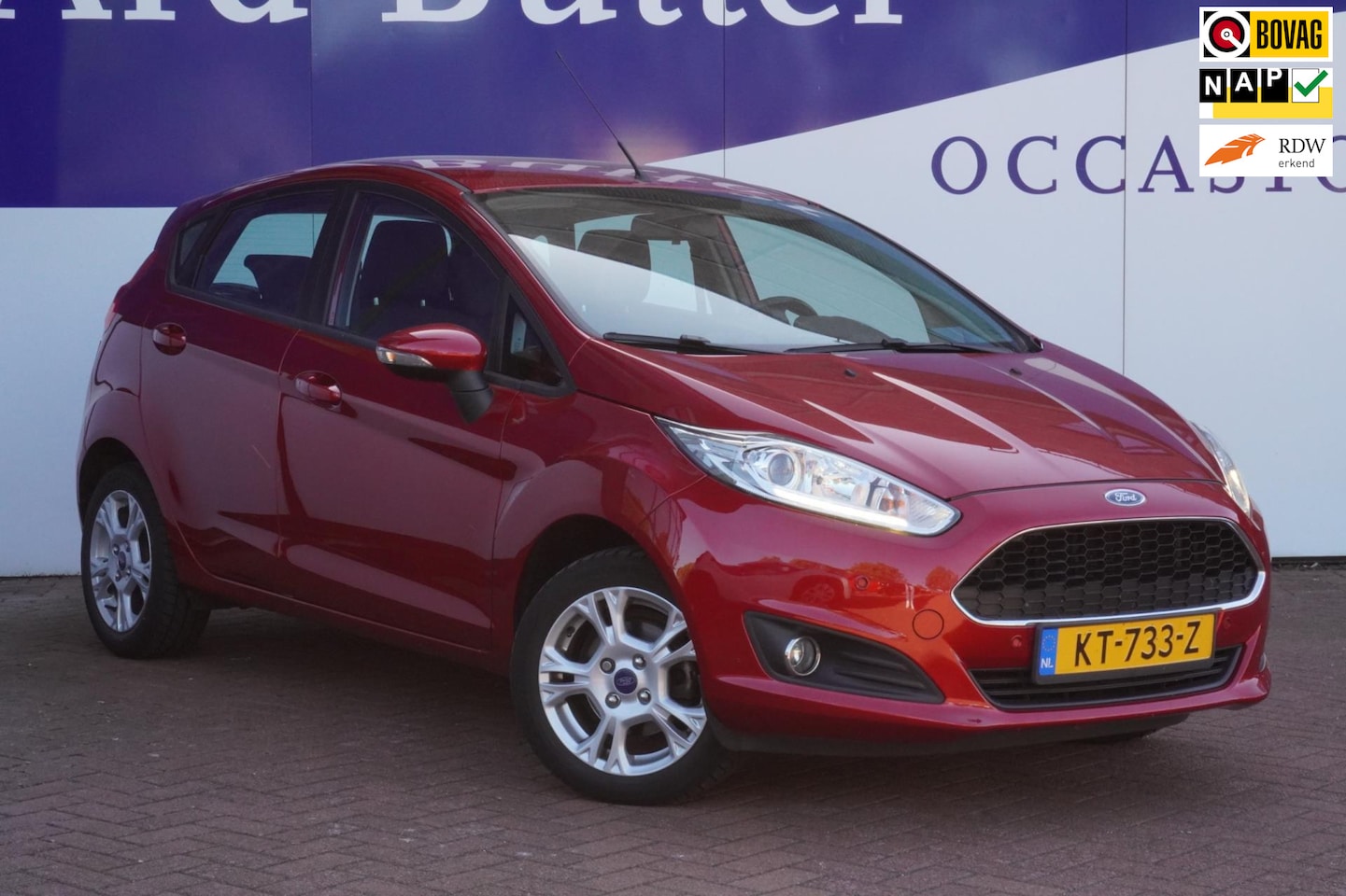 Ford Fiesta - 1.0 Style Ultimate+airco+navigatie+park-Hulp+Lmv = TOP = NOVEMBER 2016 - AutoWereld.nl