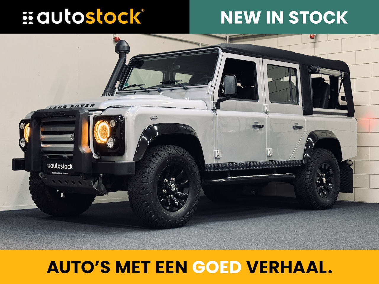 Land Rover Defender - 2.4 TD4 Soft Top 7-pers. | UNIEK! | - AutoWereld.nl