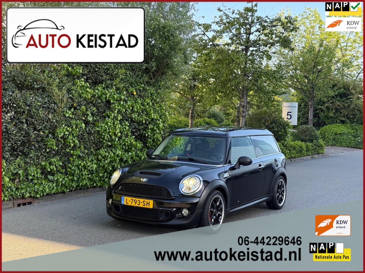 MINI Clubman - Mini 1.6 CLUBMAN S AUTOMAAT 174PK XENON/PANORAMA/NAVIGATIE! - AutoWereld.nl