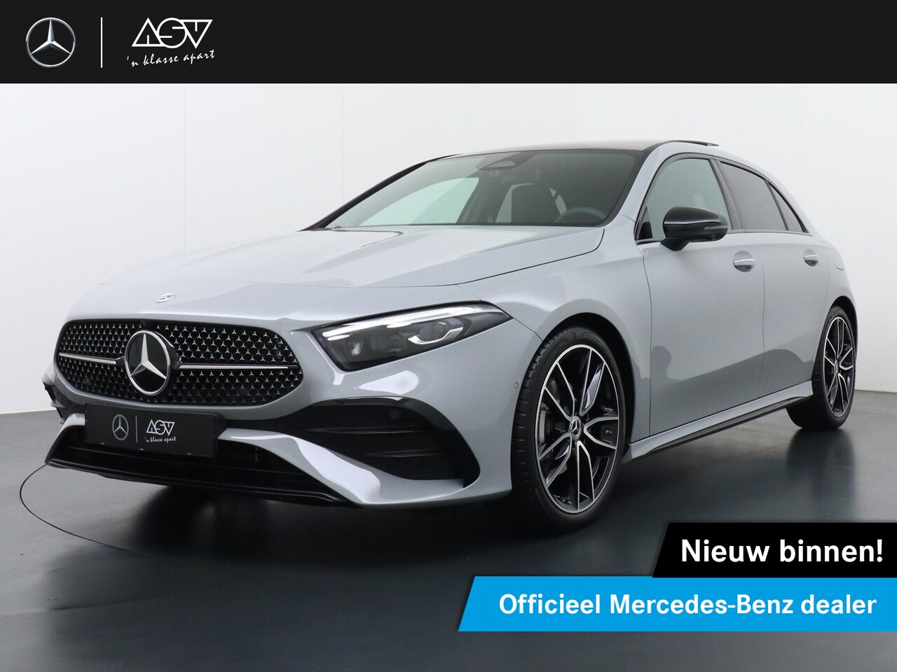 Mercedes-Benz A-klasse - 180 Business Solution AMG | Panorama - Schuifdak | Burmester Surround Sound | Memorystoele - AutoWereld.nl