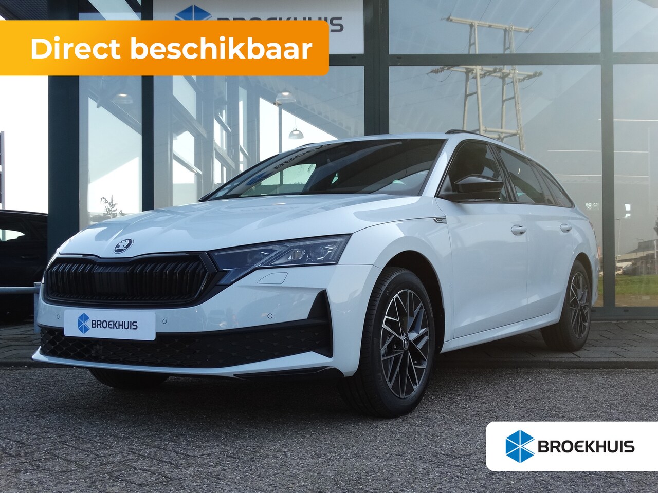 Skoda Octavia Combi - Sportline Business | Achteruitrijcamera | Cruise control met speedlimiter | Driving mode s - AutoWereld.nl