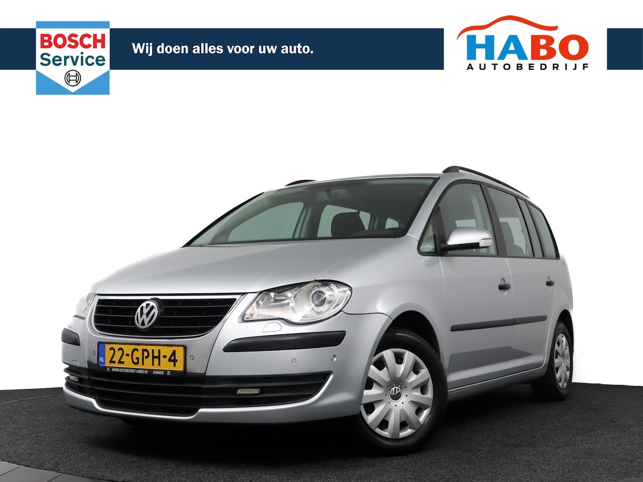 Volkswagen Touran - 1.4 TSI TRENDLINE BUSINESS DSG6 AUTOMAAT ECC/CRUISE/NAV/PARK.SENS/DAKRAIL/TREKHAAK/1E.EIGE - AutoWereld.nl
