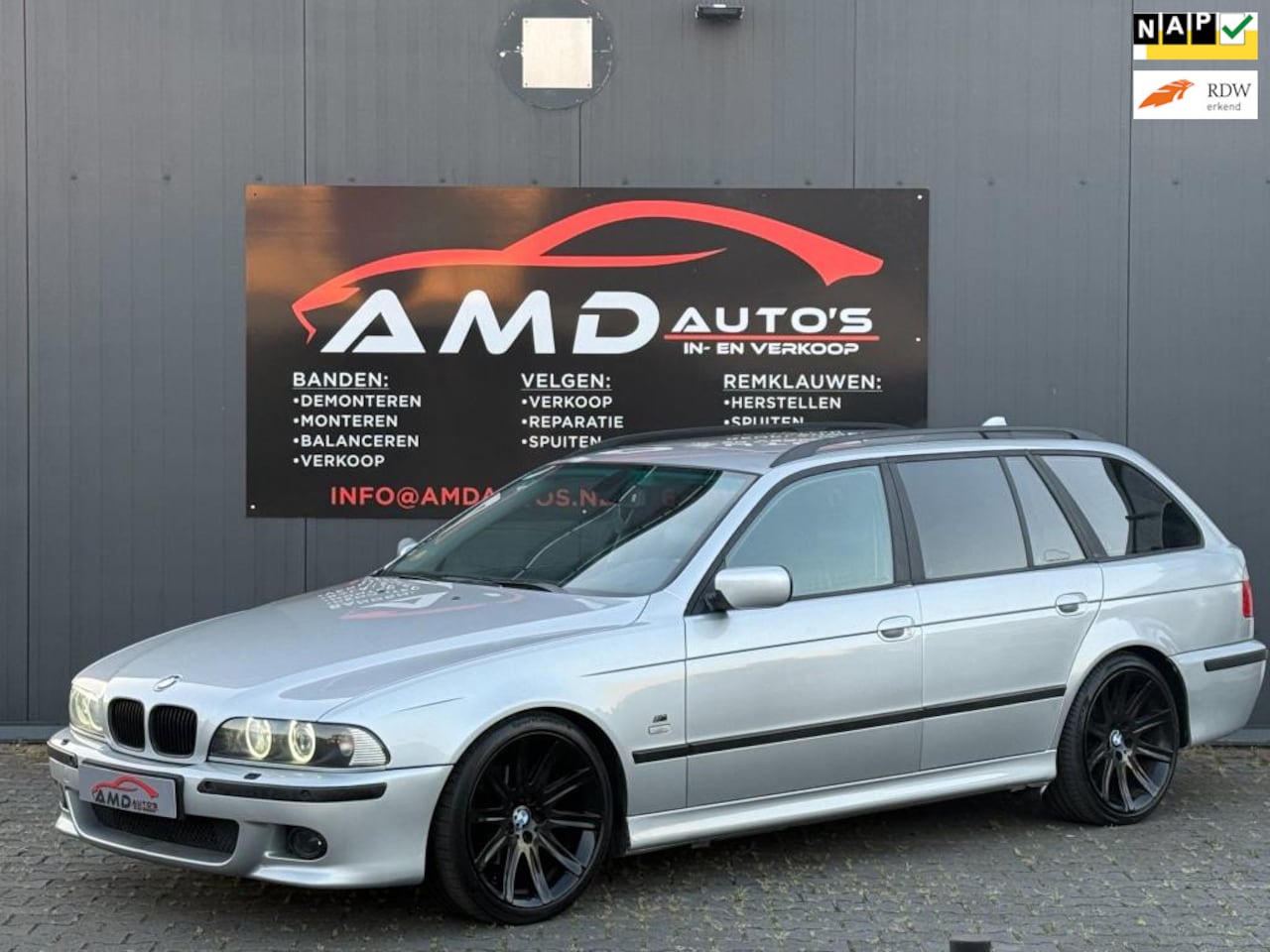BMW 5-serie Touring - 525i M Pakket |Nap|Dakje|Cruise|Climate Control|Airco| - AutoWereld.nl