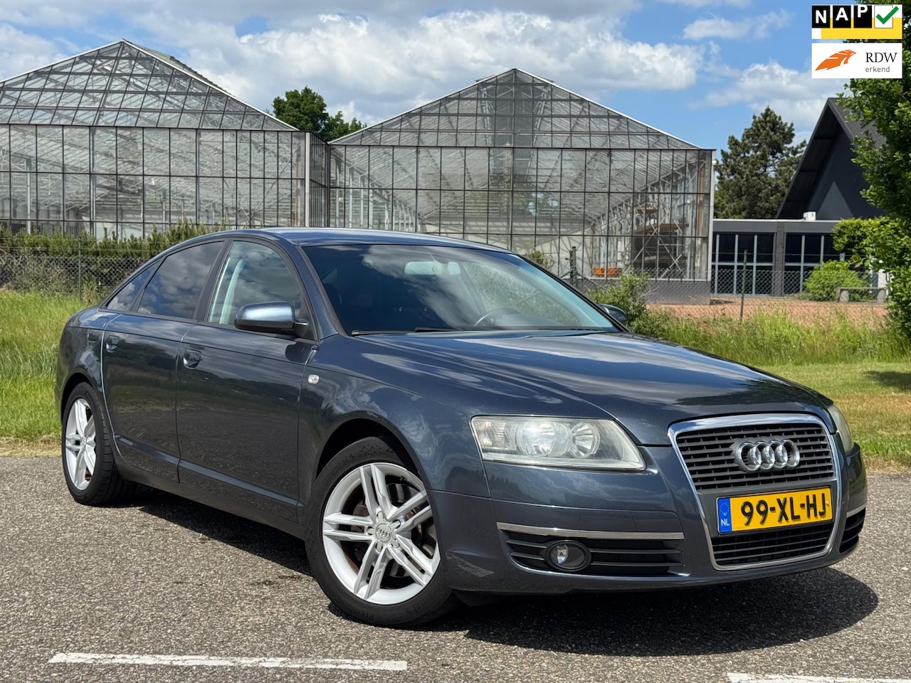 Audi A6 Limousine - 2.0 TFSI Pro Line AUT | Airco | Navi | Cruise | Trekhaak - AutoWereld.nl