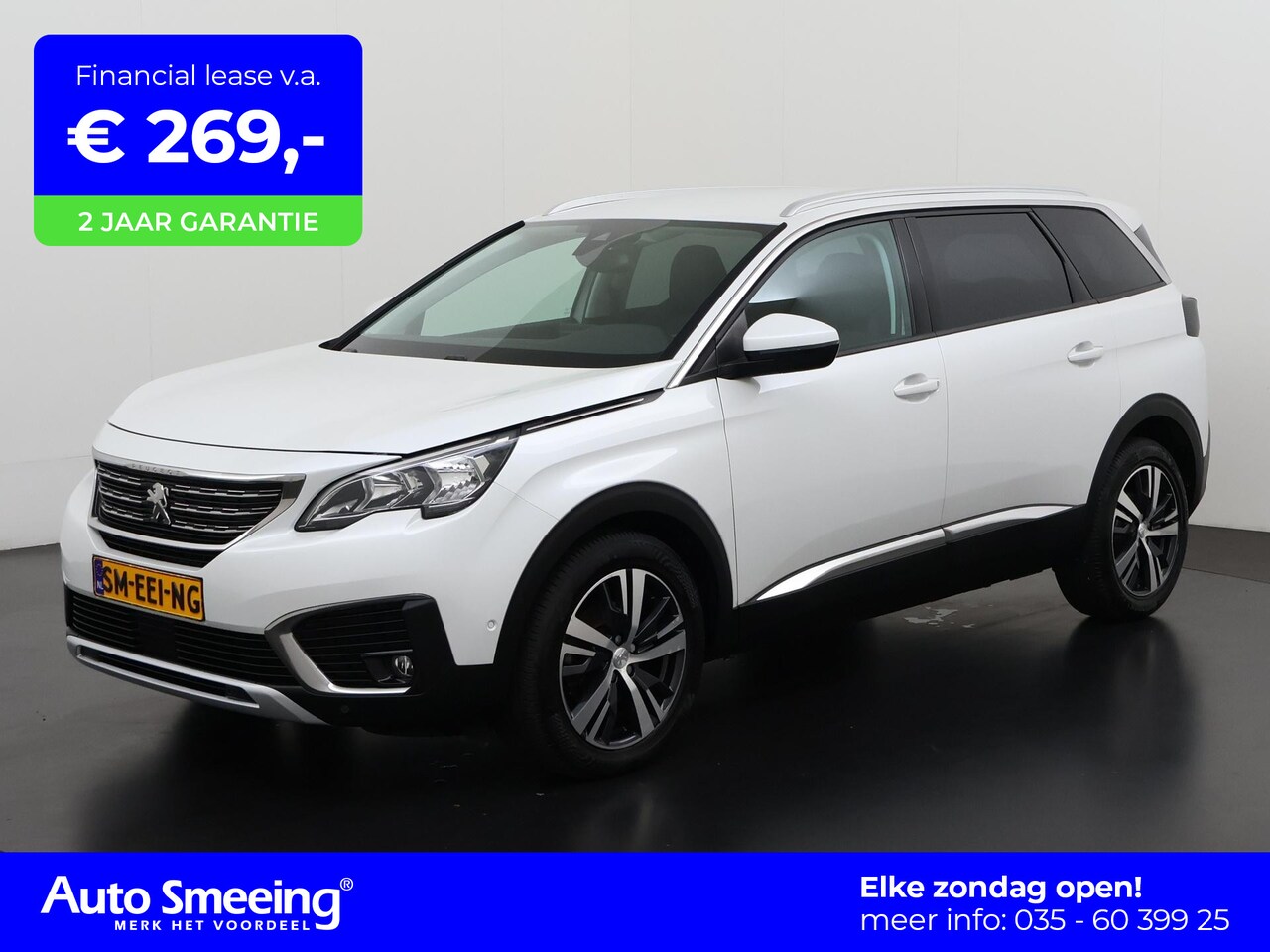 Peugeot 5008 - 1.2 PureTech Allure 7p. | Camera | Navigatie | Carplay | Zondag Open! - AutoWereld.nl