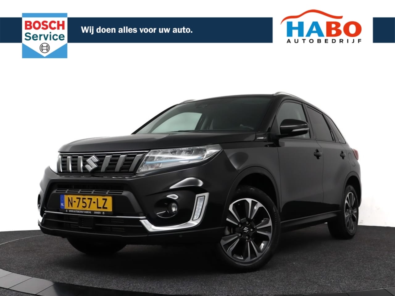 Suzuki Vitara - 1.4 BOOSTERJET STYLE SMART HYBRID ECC/ADAP.CRUISE/NAV/CAMERA/PARK.SENS/KEYLESS-ENTRY/HALF. - AutoWereld.nl