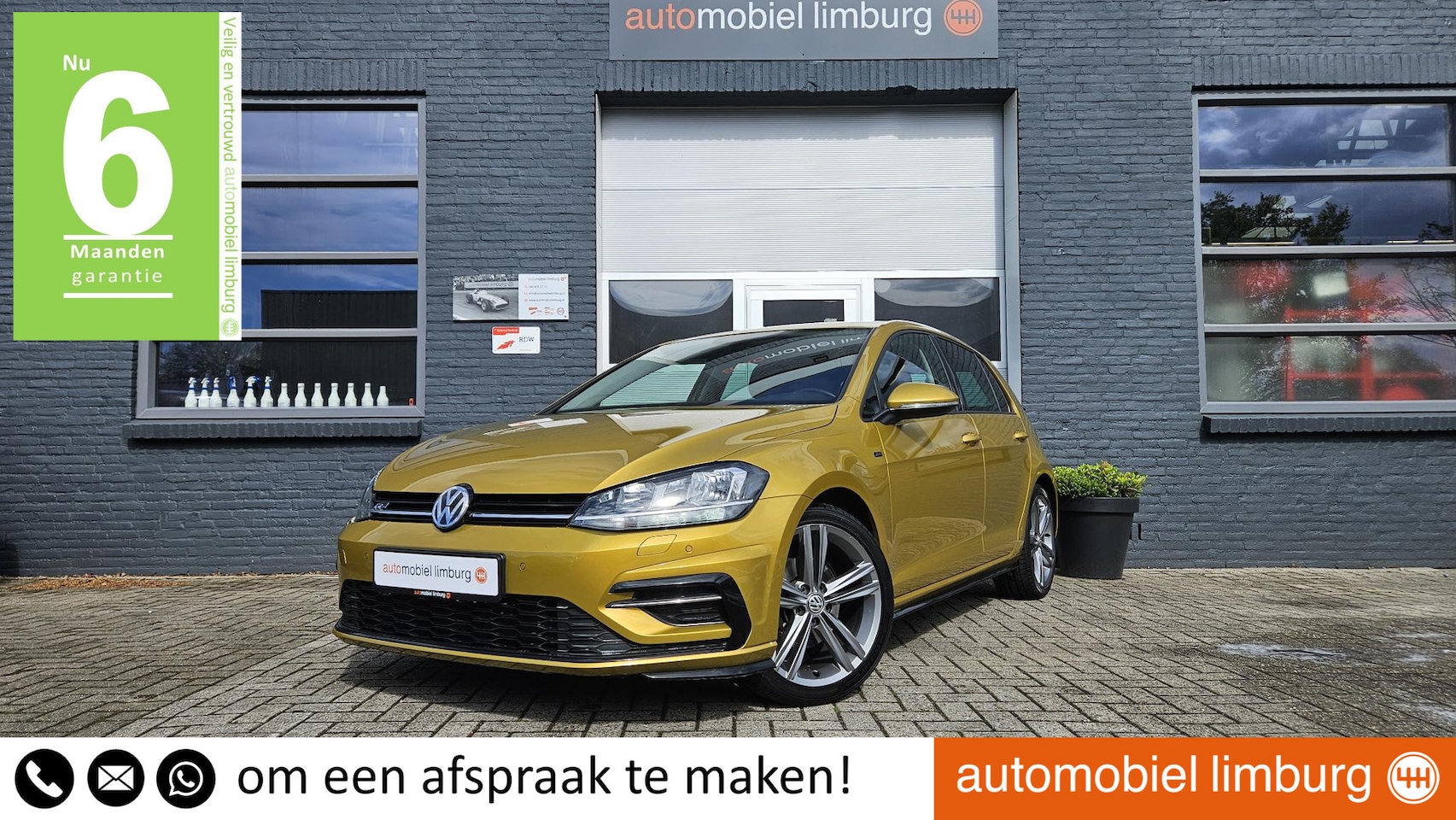 Volkswagen Golf - 1.5 TSI JOIN R-Line | KURKUMA YELLOW | WINTERPAKKET | NAVI | VOLLEDIGE HISTORIE - AutoWereld.nl
