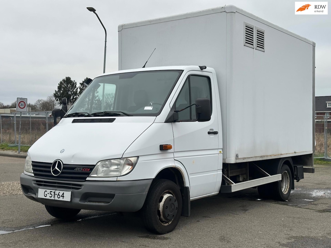 Mercedes-Benz Sprinter - 413 CDI 2.2 355 koel/vries wagen 106.000KM !!! - AutoWereld.nl