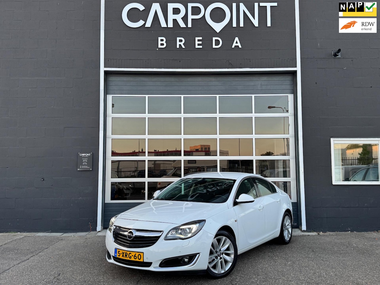 Opel Insignia - 1.4 T EcoFLEX Cosmo 1.4 T EcoFLEX Cosmo, LEER, CARPLAY, NAP, CRUISE, PDC - AutoWereld.nl