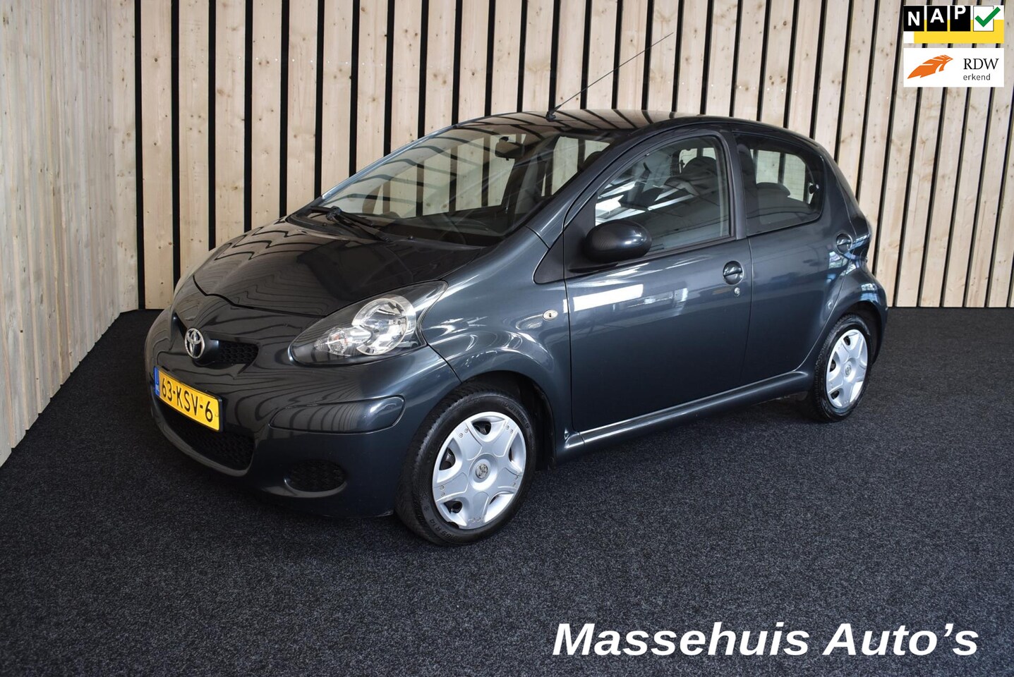 Toyota Aygo - 1.0-12V Comfort 5-drs Airco 158dkm Nwe APK - AutoWereld.nl