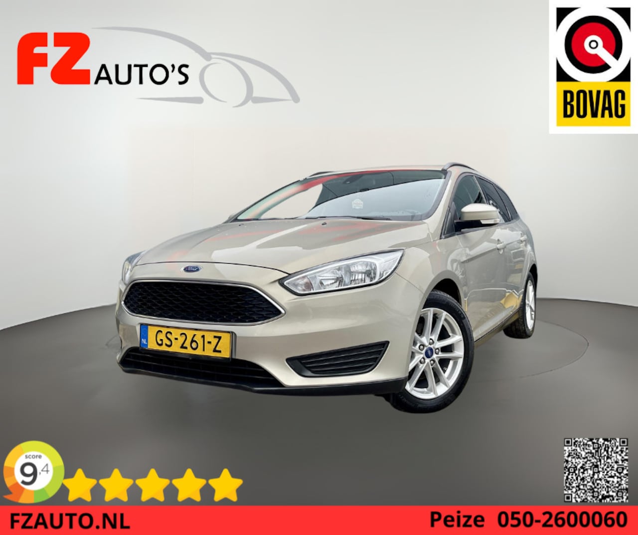Ford Focus Wagon - 1.0 Trend Edition | NIEUWE Distributie riem | Familie auto | Trekhaak | - AutoWereld.nl