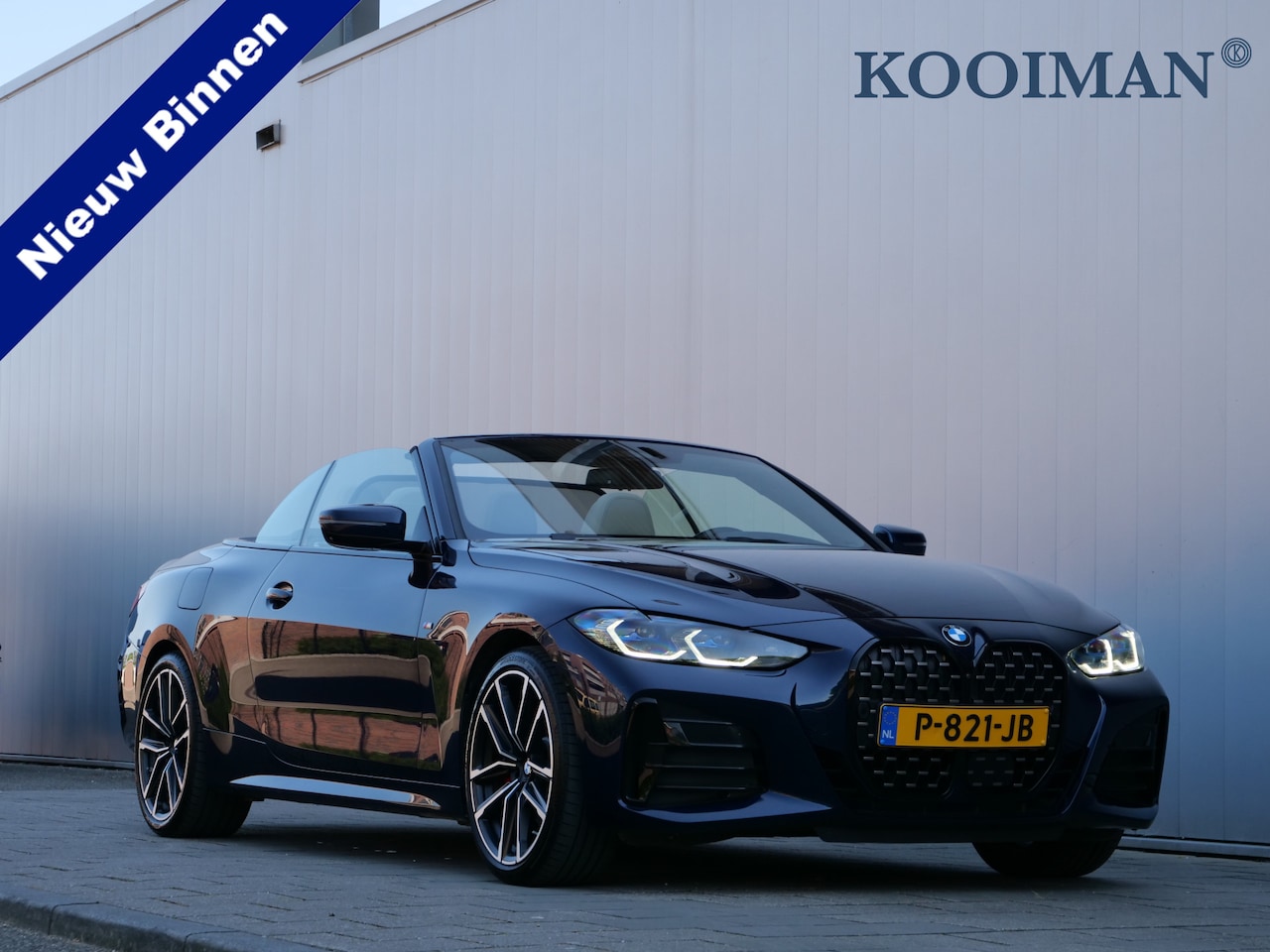 BMW 4-serie Cabrio - M440i 374pk xDrive High Executive Automaat Headup-display / Trekhaak / Stuur- en nekverwar - AutoWereld.nl