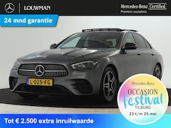 Mercedes-Benz E-klasse - 200 AMG Line | Panoramadak | Trekhaak | Sfeerverlichting | Burmester | Inclusief 24 maande