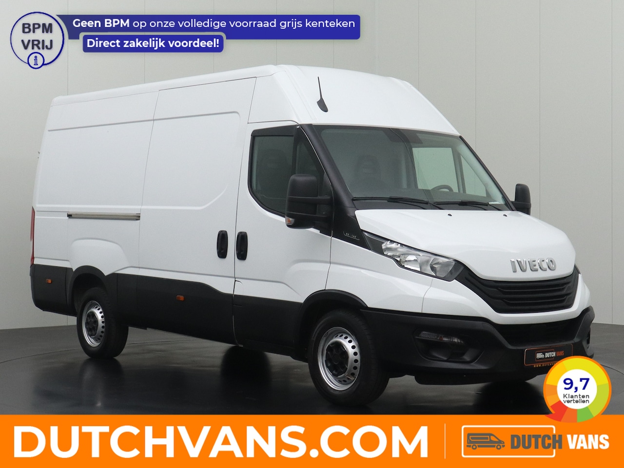 Iveco Daily - 35S14 L2H2 | 3500Kg Trekgewicht | Airco | Cruise | 3-Persoons - AutoWereld.nl