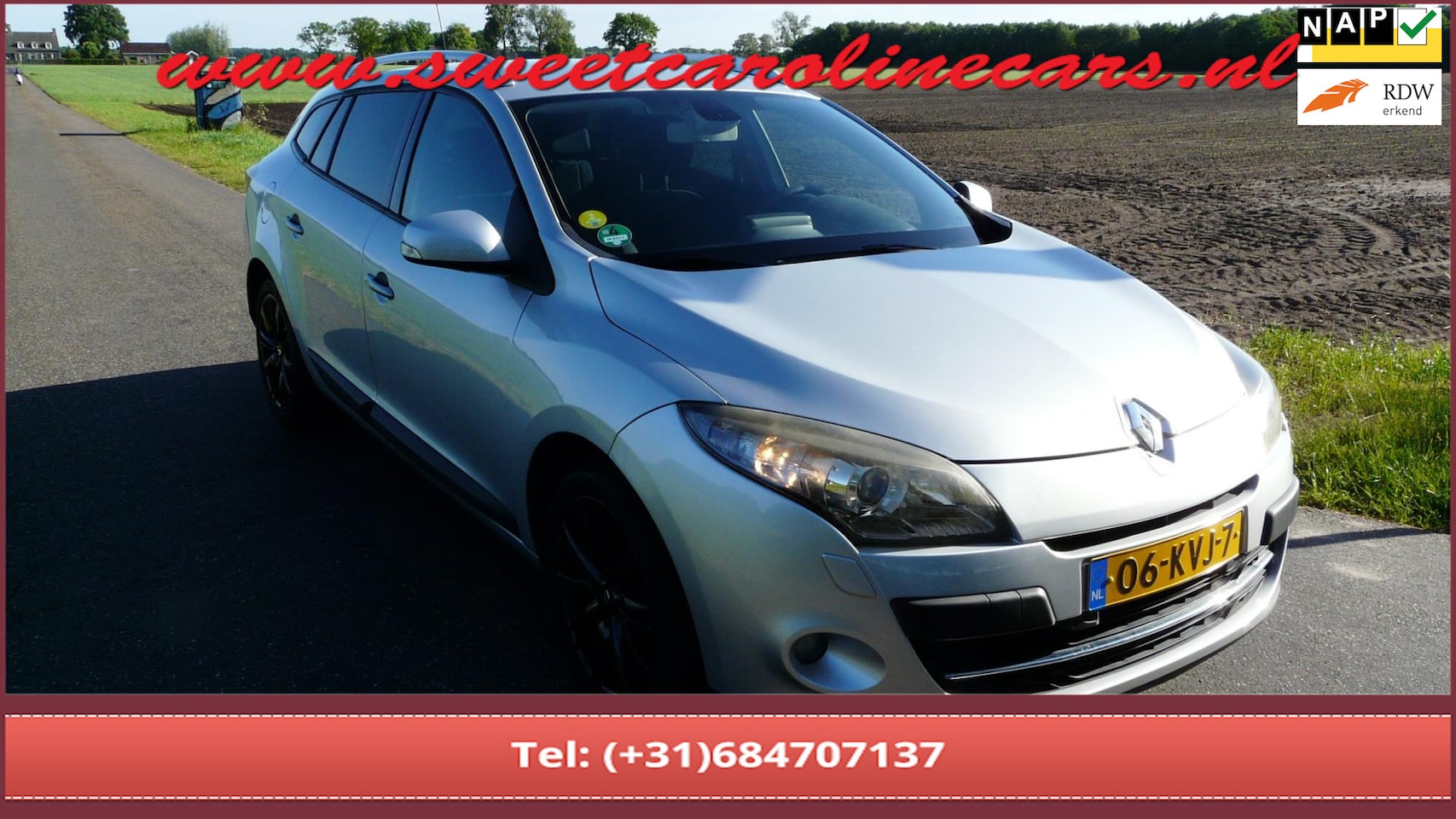 Renault Mégane Estate - 1.6 Dynamique,Airco,Navi,CruiseCtrl,Keyless NIEUWSTAAT!! - AutoWereld.nl