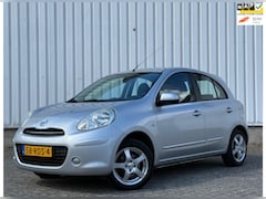 Nissan Micra - 1.2 Acenta 1e Eigenaar, Airco, CruiseControle, PDC, ElektrischeRamen, 5DeursDealerOnderhou