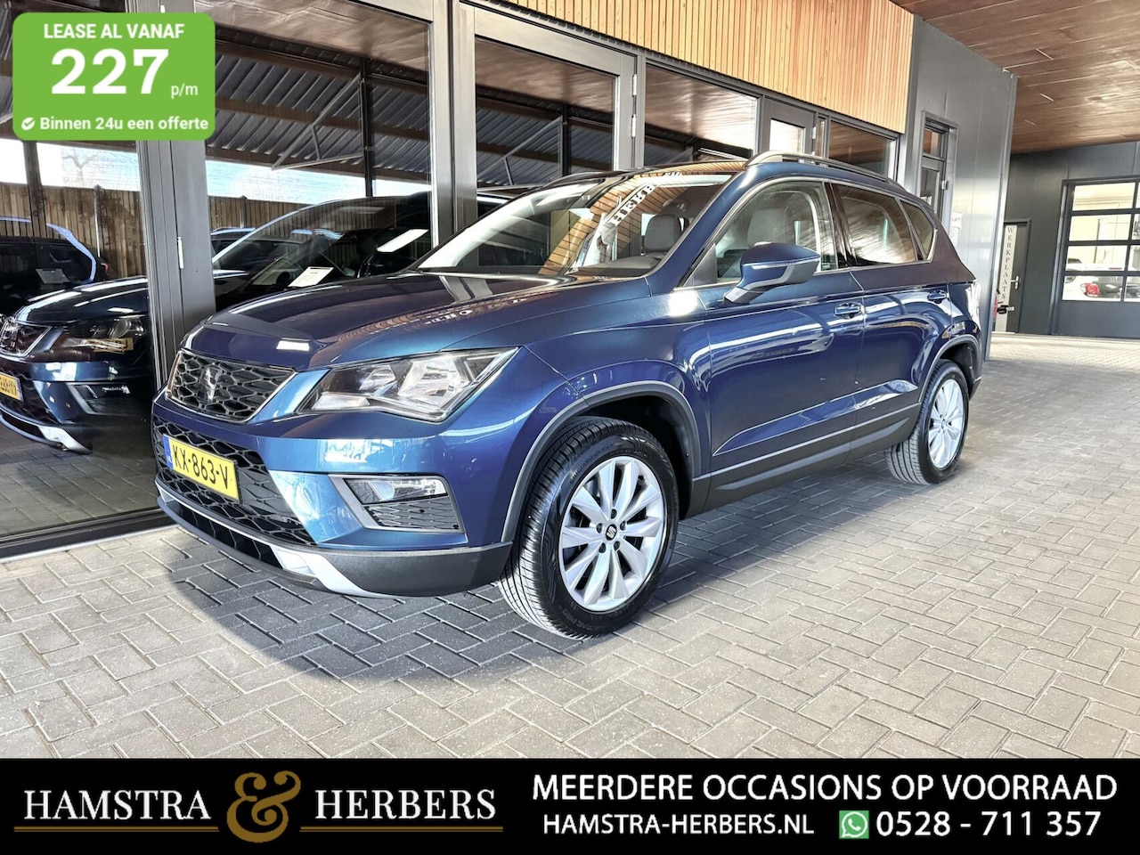 Seat Ateca - 1.0 EcoTSI Style blauw - AutoWereld.nl