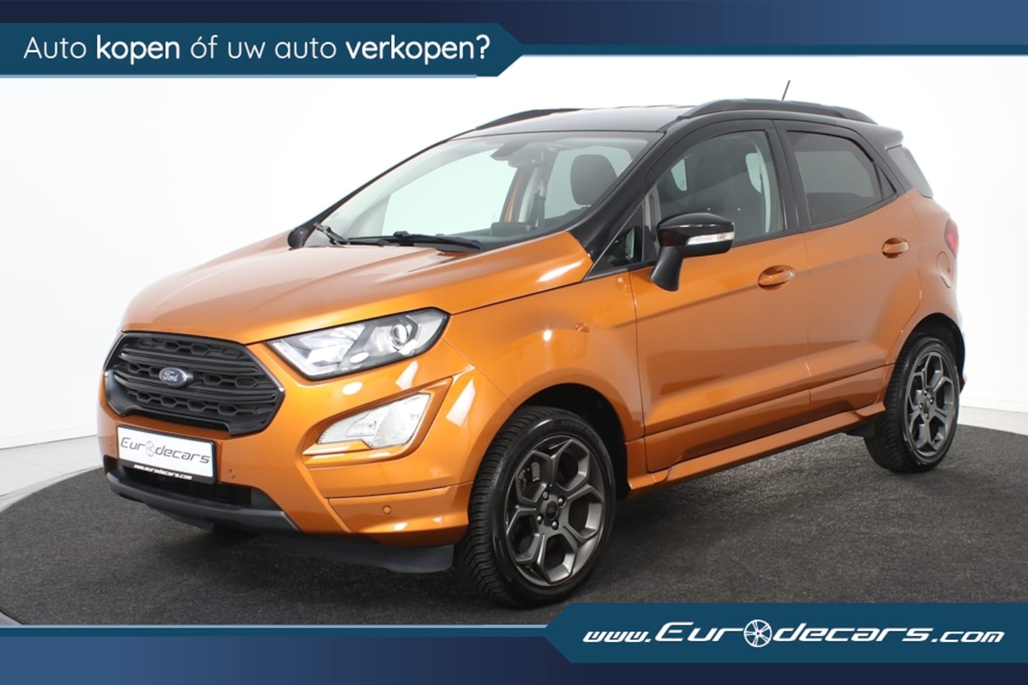 Ford EcoSport - 1.0 EcoBoost ST-Line *Leer*Navigatie*Ambiente*Keyless* - AutoWereld.nl