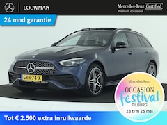 Mercedes-Benz C-klasse Estate - 300 e AMG Plug-In Hybride | AMG Styling | Panorama Schuif-Kanteldak | Trekhaak | Memory Pa