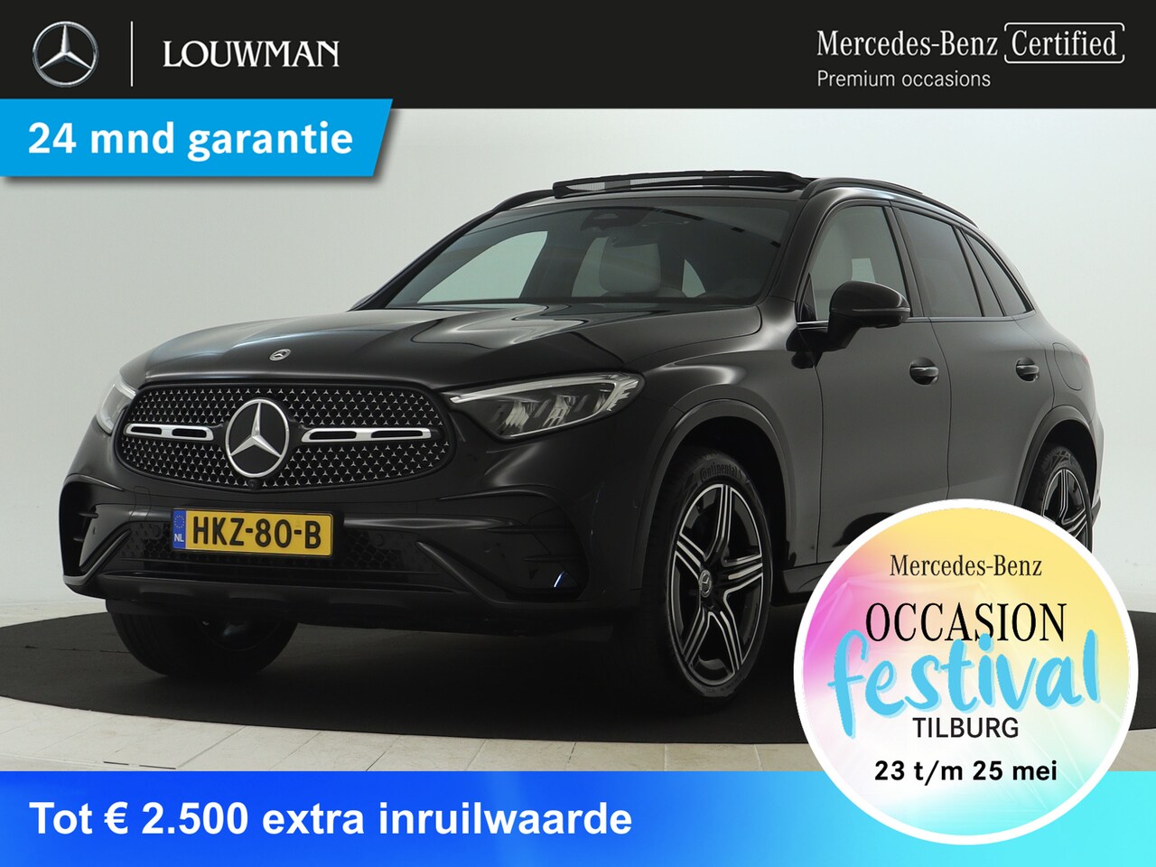 Mercedes-Benz GLC-klasse - 400e 4M AMG Night pakket | Panoramadak | Alarm | Trekhaak | Burmester® | Distronic | Memor - AutoWereld.nl