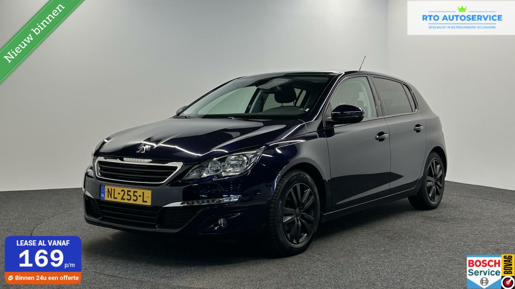 Peugeot 308 - 1.2 PureTech Blue Lion|Pano|PDC|Navi|Airco|Cruise|NAP| - AutoWereld.nl