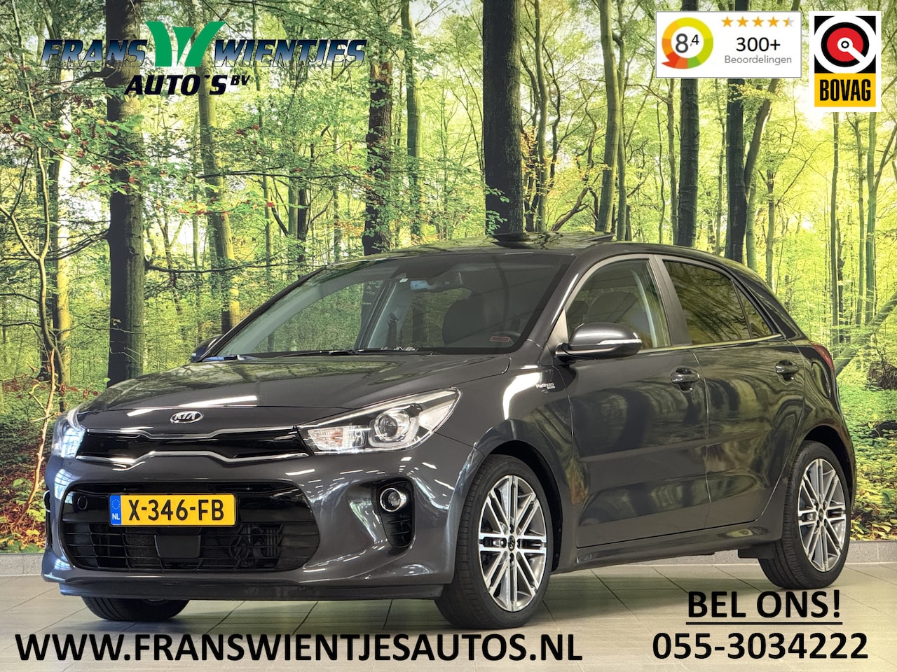 Kia Rio - 1.0 TGDI DynamicPlusLine | Automaat | Schuif / Kantel Dak | Achteruitrijcamera | Parkeerse - AutoWereld.nl