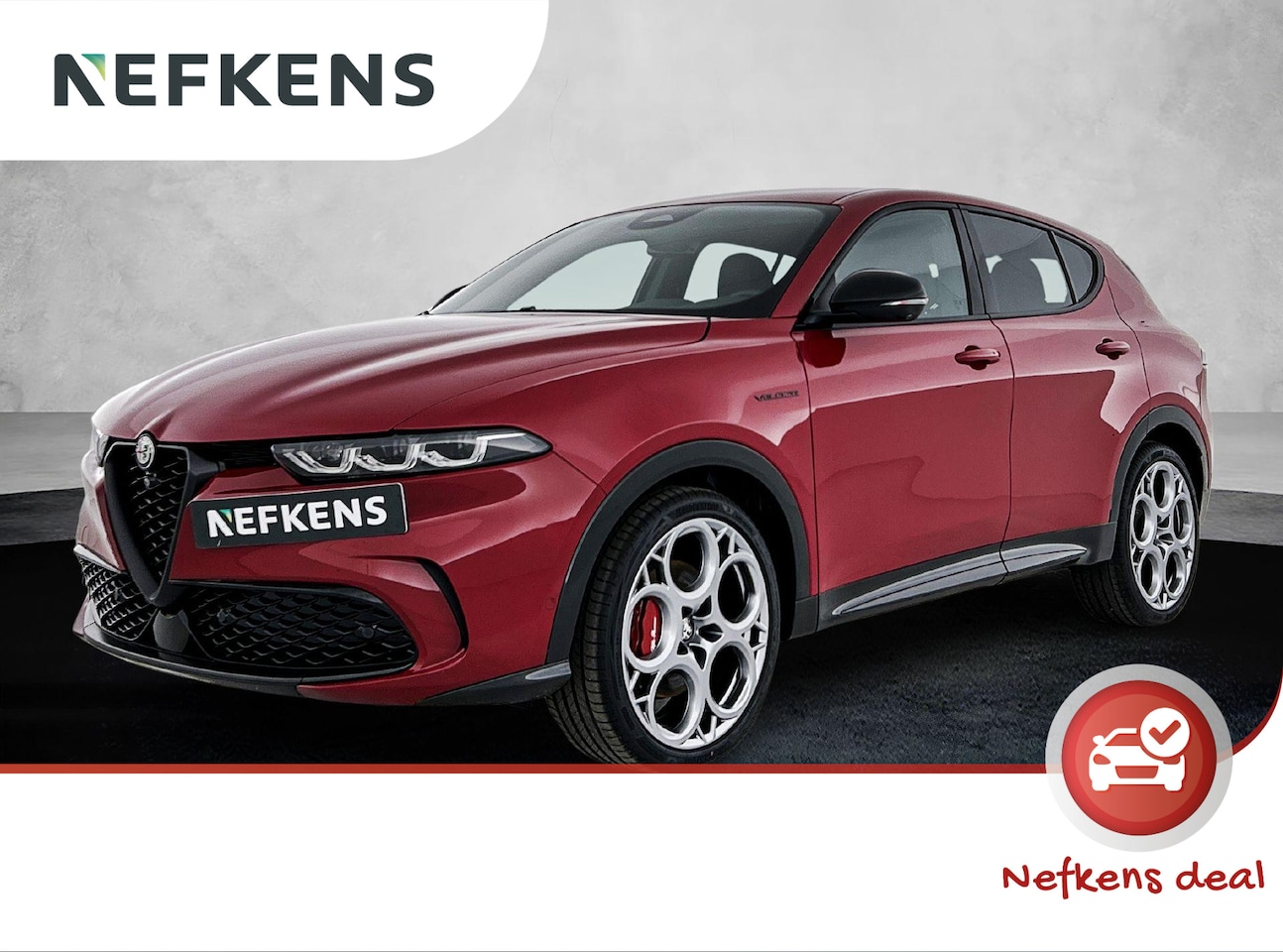 Alfa Romeo Tonale - SUV Veloce Hybrid 160 pk Automaat | Navigatie | Rondomzicht Camera | Alcantara Bekleding | - AutoWereld.nl