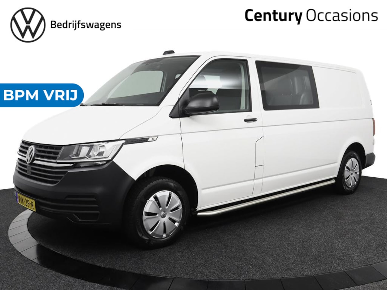 Volkswagen Transporter - Bedrijfswagens 2.0 TDI 110Pk D.C. Airco / App-Navi / Betimmering - AutoWereld.nl