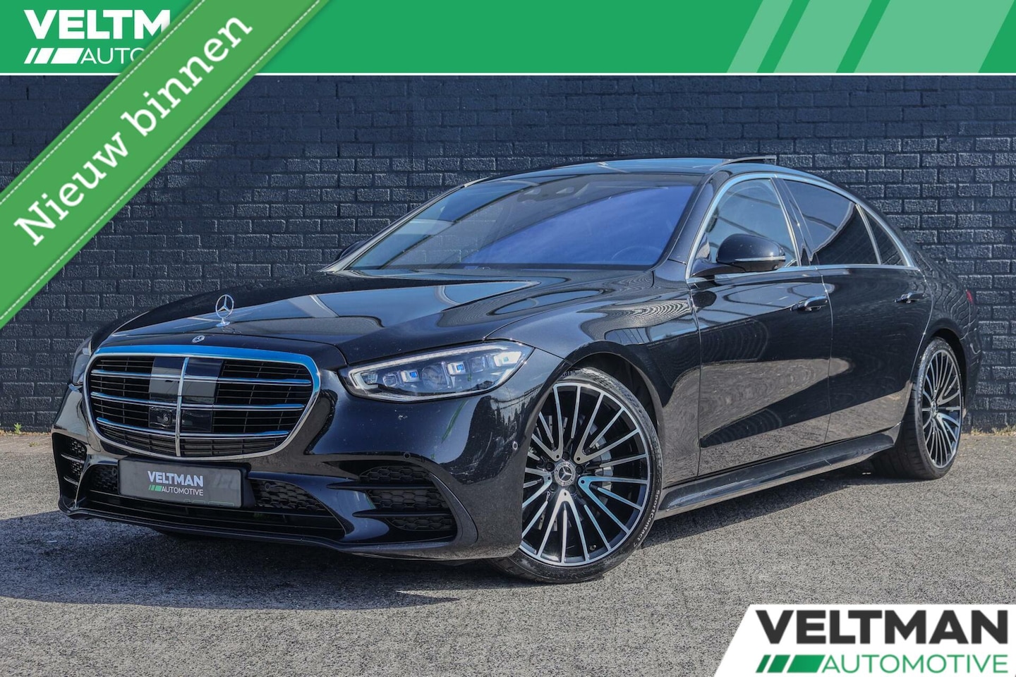 Mercedes-Benz S-klasse - 500 4MATIC Lang AMG Line PANO BURMESTER CHAUFFEURSPAKKET ACHTERASBESTURING - AutoWereld.nl