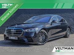 Mercedes-Benz S-klasse - 500 4MATIC Lang AMG Line PANO BURMESTER CHAUFFEURSPAKKET ACHTERASBESTURING