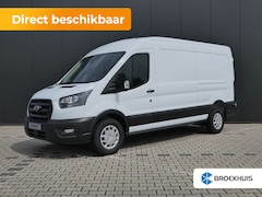 Ford Transit - 350 2.0 TDCI 130pk Automaat L3H2 Trend | € 8.960, - Voorraad Voordeel | Navigatie | Trekha