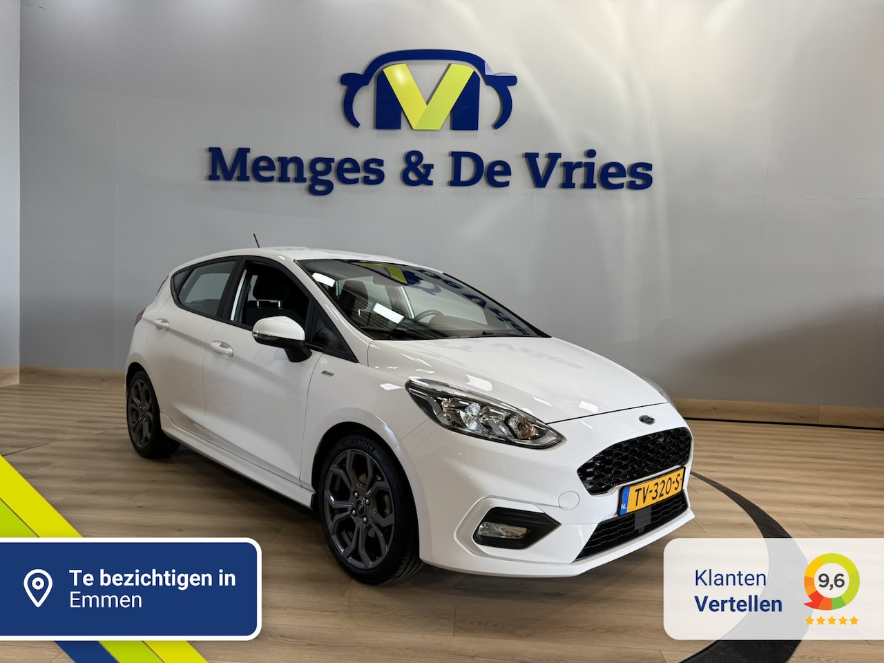 Ford Fiesta - 1.0 EcoBoost ST-Line Airco | Apple Carplay | Cruise Control | DAB | Navigatie | Start | St - AutoWereld.nl