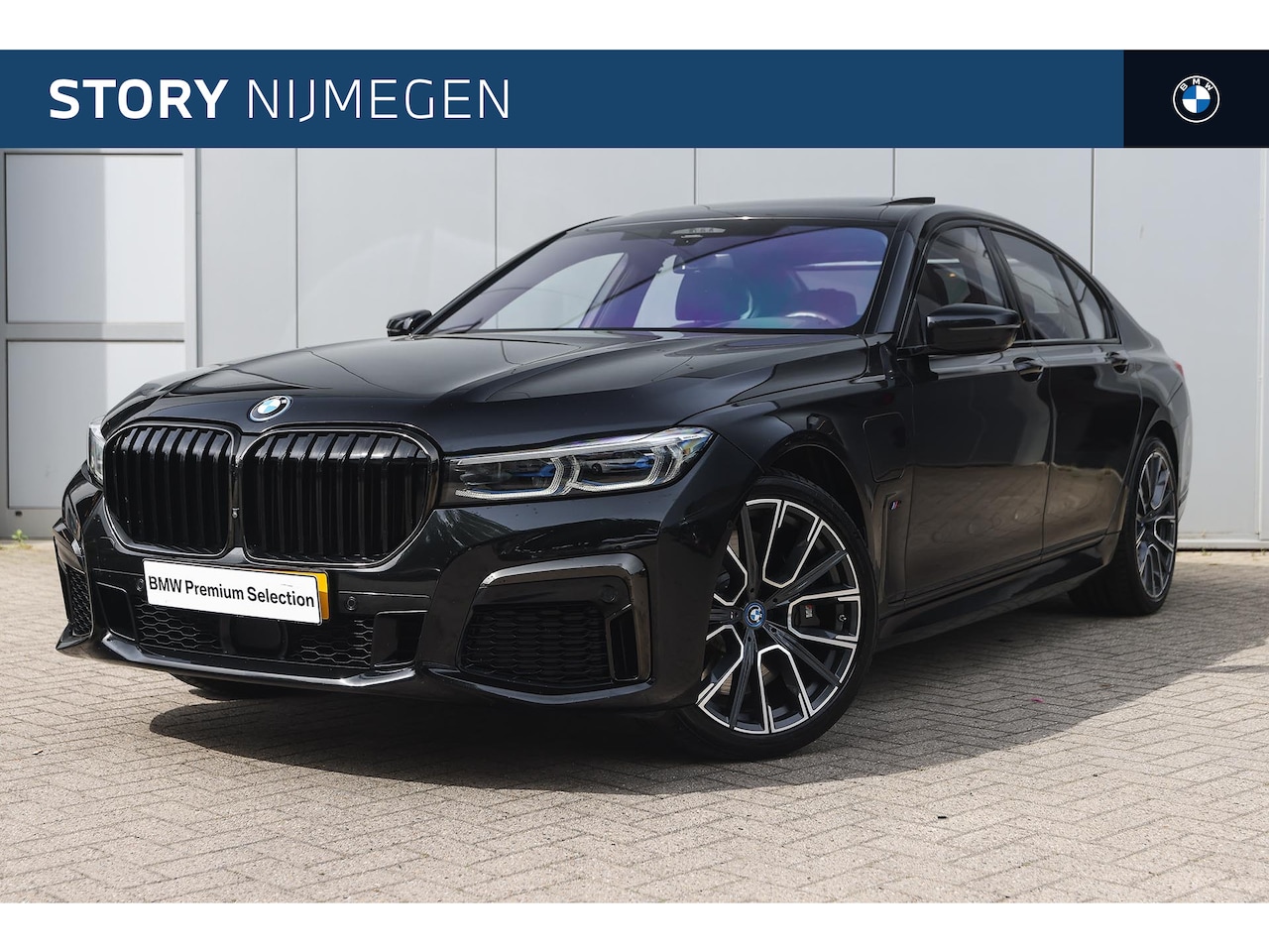 BMW 7-serie - 745e High Executive M Sport Automaat / Schuif-kanteldak / Laserlicht / Head-Up / Soft Clos - AutoWereld.nl