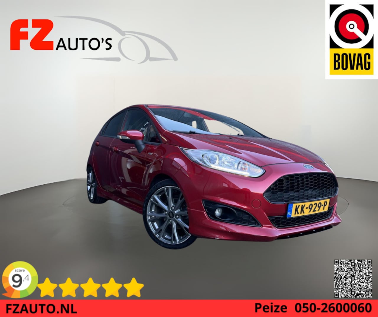 Ford Fiesta - 1.0 EcoBoost ST Line *Buitenkans van het moment! (zie opmerkingen) - Navigatie - Climate C - AutoWereld.nl
