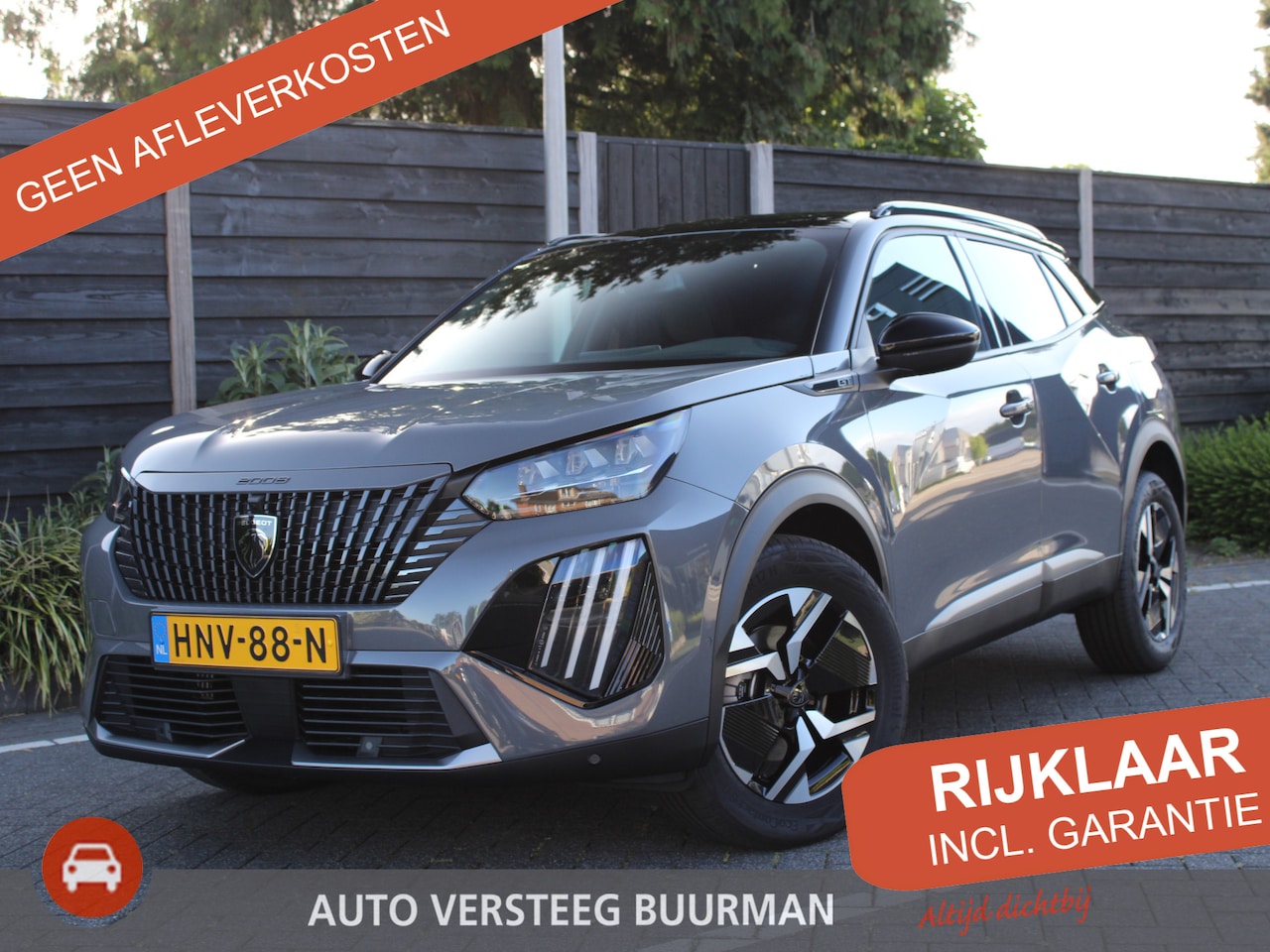 Peugeot 2008 - GT 1.2 Hybrid 145PK Automaat Navigatie, Camera 360, Adaptieve cruise control, Lichtmetalen - AutoWereld.nl