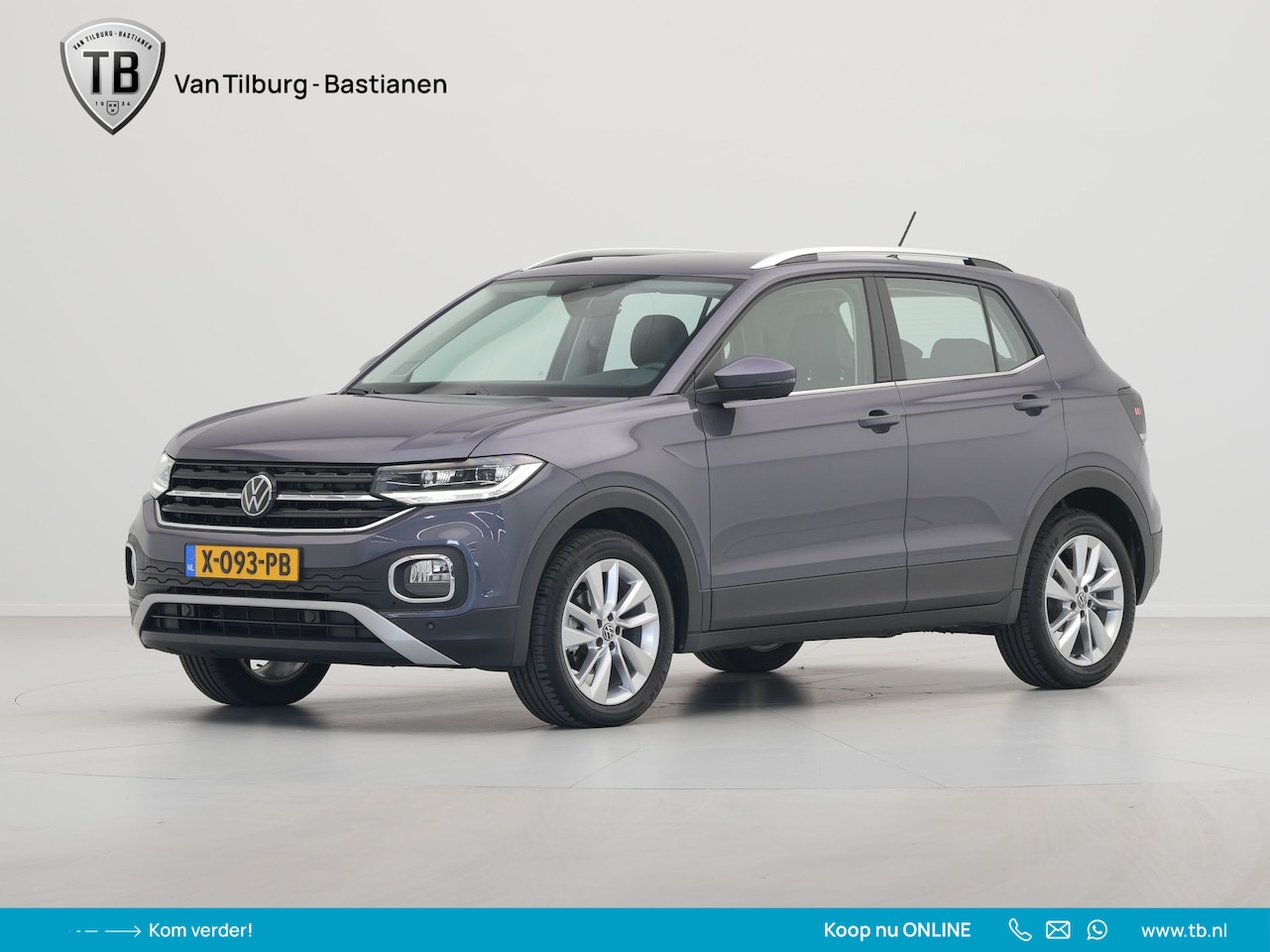 Volkswagen T-Cross - 1.0 TSI 110pk DSG Style Navigatie LED Clima  PDC - AutoWereld.nl